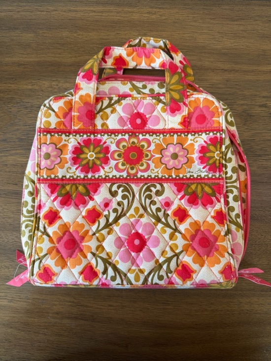 Vera Bradley Handbags - Vera Bradley Small Travel Organizer Toiletry Cosmetic Case Floral Quilted